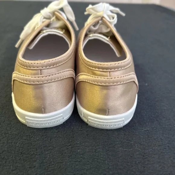 Jack Rogers Lia Satin Sneaker NWOT Sz 7 1/2 - Picture 5 of 15